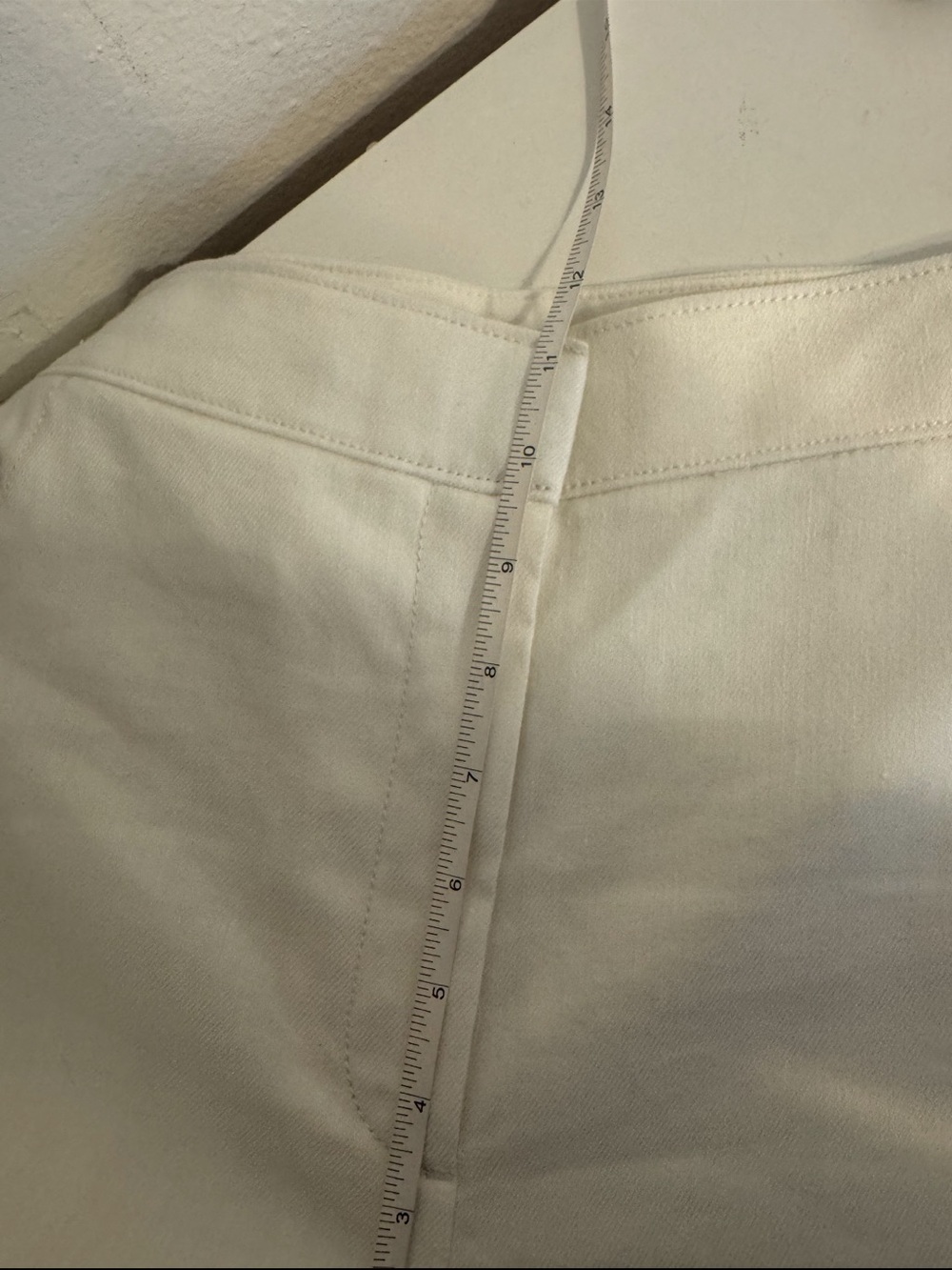 Ann Taylor Wide Leg High-Waisted Sailor Pant in
Chino White Size 8 - Picture 6 of 9